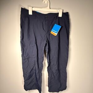 Columbia Pants NWT Womens 10 blue Knee Pant Capri